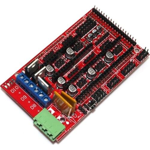 3D printer RAMPS 1.4 control panel motherboard Reprap mosfet arduino mega pololu shield 1.4 Mendel Prusa