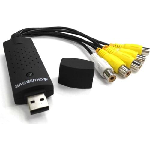 4 Channels USB DVR Video Capture,usb Video Capture Adapter for Changing Video To Display on PC DVR Card