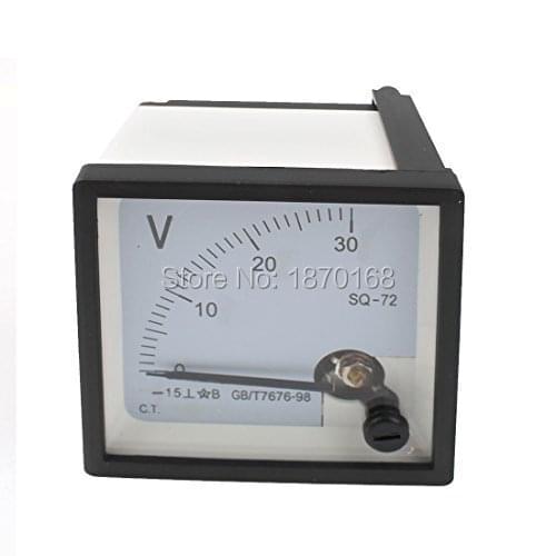 SQ-72 450V Class 1.5 AC 0-450V Analog Square Voltmeter Panel Volt Meter