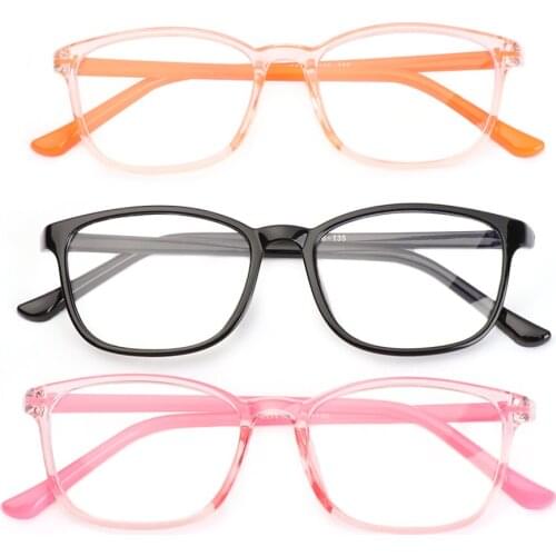 Children Boys Girls Anti-blue Light Glasses Kids Ultra Light Frame Computer Online Classes Eye Protection Comfortable Eyeglasses