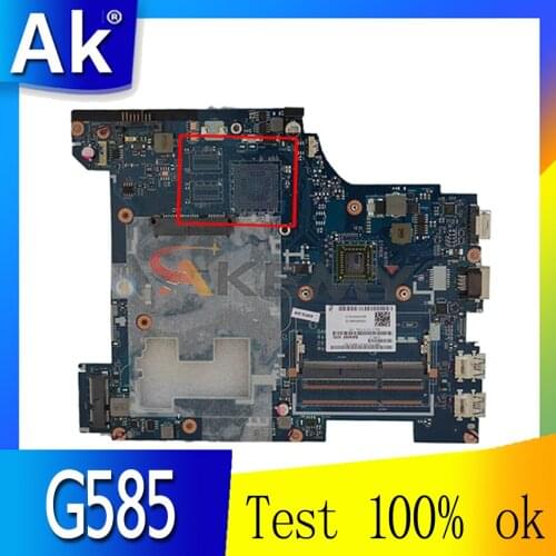 Laptop motherboard For LENOVO Ideapad G585 Mainboard 90001084 QAWGE LA-8681P AMD