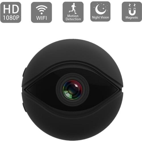 Mini Security Camera Wifi 1080P HD Cam Home Security Gizli Camera Motion Detection Infrared Night Vision Camcorder Nanny Camera