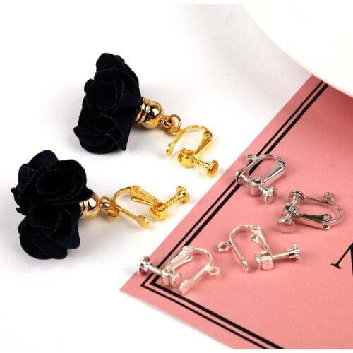 Fashion Earrings Clasps Hooks Gold Silver Plated Copper Iron for Lady Dangle Earrings Jewelry Craft DIY Findings Accessories