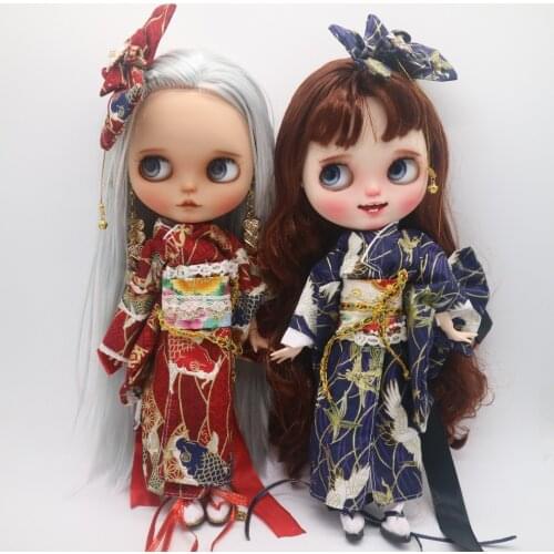 Blyth Doll Clothes Kimono for Blyth doll , Japanese clothes for dolls