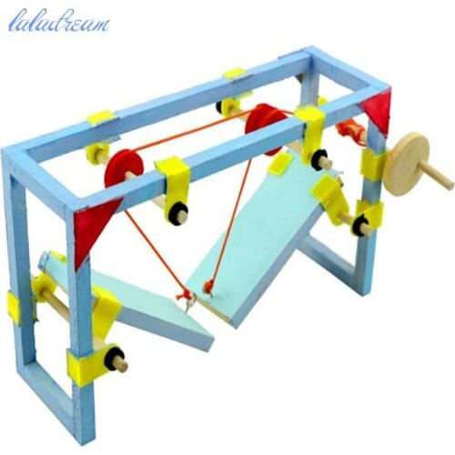 Lift Bridge Diy Kit Architectural Model Scientific Experimental Materials Assembly Model Educational Toys