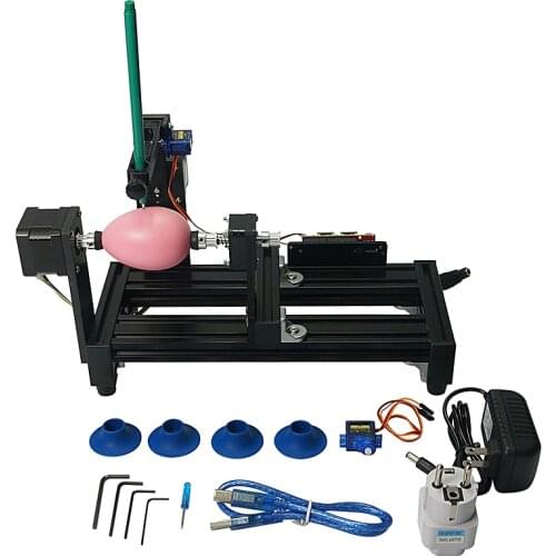 Disassembled LY big size eggdraw eggbot Egg-drawing robot draw machine Spheres drawing machine drawing on egg and ball for educ