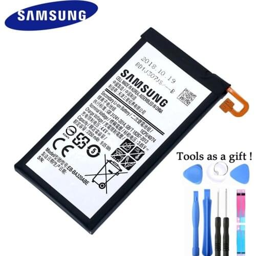 SAMSUNG EB-BA320ABE Original Replacement Phone Battery For Samsung Galaxy A3 2017 A320 A320F 2350mAh Genuine Phone Battery+Tools