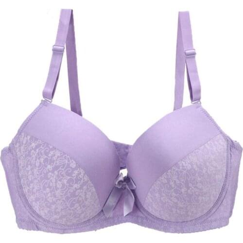 Womens Large Cup D E F Unlined Bra Full Cup Lace Bras Plus Size 105-110 Floral Soutien Gorge Underwired Adjusted Bralette 5 Col