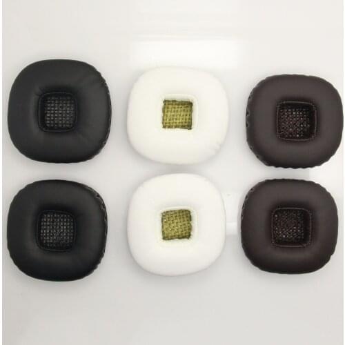 1Pair Replacement Leather Sponge Ear Pads Earmuffs Cushion Protector for Marshall Major I II Headphone Headsets
