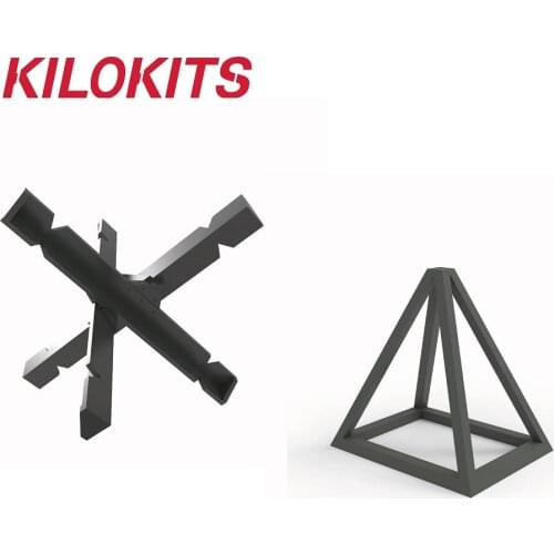 10 Sets 20PCS 1/35 Plastic WWII Military Obstacles 2 Styles Unpainted Building Model Kits Wargame Diorama Miniature Accessories