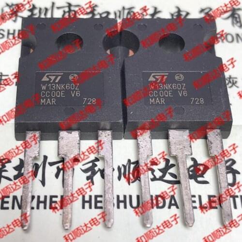 10pcs / lot W13NK60Z STW13NK60Z new stock TO-247 600V 13A