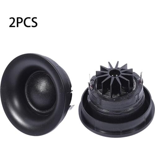 2Pcs HIFI Tweeters Loudspeakers Treble Mini Portable Silk Film Speakers 6 Ohm