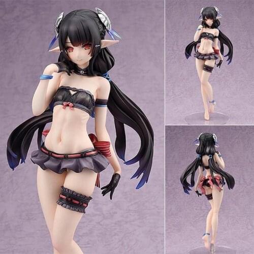 24cm Phantasy Star Series Online2es Anime Figure Annette Pretty Sexy Girl Star Swimwear PVC Action Figure Collection Model Toys