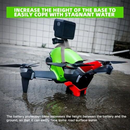 4 in 1 DJI FPV Flight Protection Kits Gimbal Protective Cover Battery Base Flight Tail Extend Kit for DJI FPV Drone Accessories