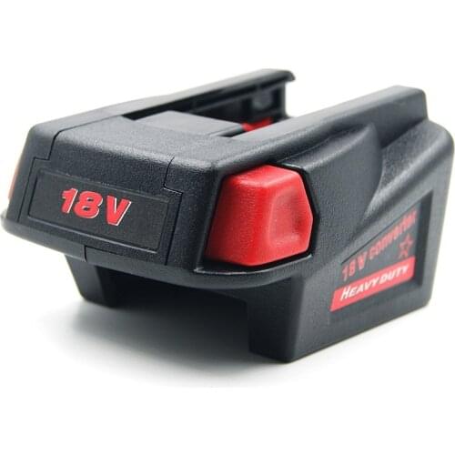 Adapter converter Adapter Converter for Milwaukee m18 18V Li-ion Battery to milwaukee V18 Battery