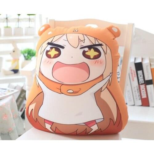 Anime surrounding creative figurine pillow foam particle pillow cushion plush toy Kids Toys