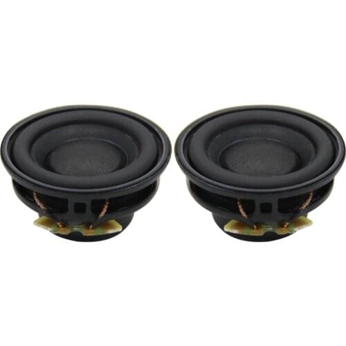 AIYIMA 2Pcs Portable Full Range Audio Speaker Driver 3W 4Ohm 33MM Stereo Loudspeaker Multimedia Column For Home DIY