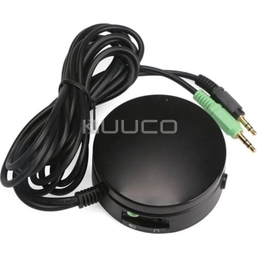 PC Speakers Audio Switch Converter Headphones Volume Controller for Switching Back and Forth between PC Audio and Headphones