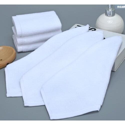 High quality cotton handkerchief 30cm x30cm ,40g cotton white towel
