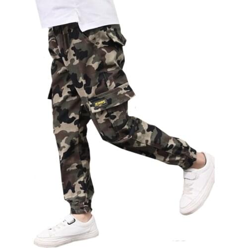 Kids Boys Pants Girls Casual Camouflage Trousers Clothes 2020 Spring Fashion cotton Children Boys Trousers Overalls Pants Teen