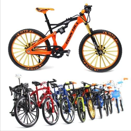 Finger Bike Mini Bicycle 1:10 Model Novelty Finger Toys For Kids Gifts Metal&Plastic