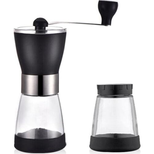 Washable Hand Grinder Manual Coffee Grinder Portable Coffee Machine Hand Coffee Bean Grinder Ceramic Grinding Core Washable Grin