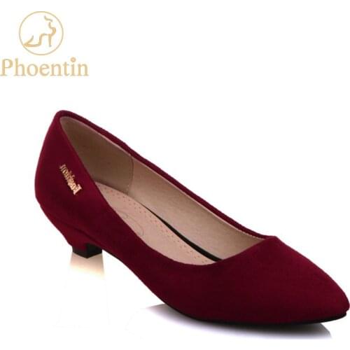 PHOENTIN Women's Shoes With A Glass Heel
