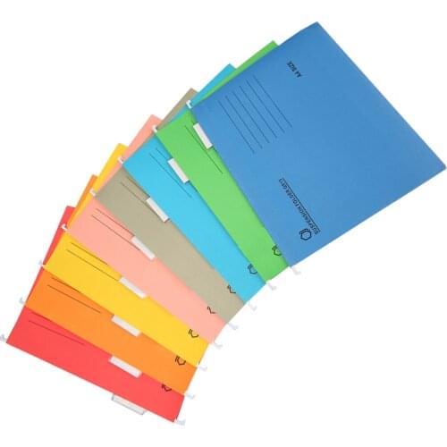 8PCS A4 Sized Suspension Folder Hanging File Holder Frame Documents Holder Organizer Desktop Office Supplies