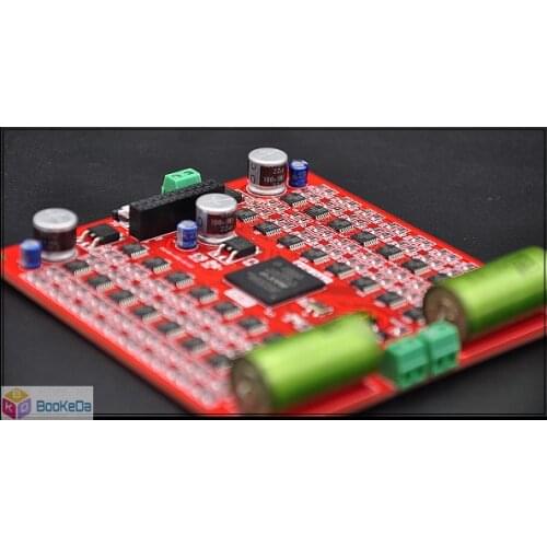 R2R DSD PCM DAC fully discrete 32-bit decoding board with direct and double decoding for automatic identification and display