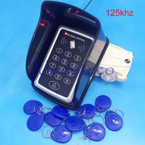 Proximity Card Access Control System Rfid Access Control +Rain Cover Optional 125khz rfid card or 13.56mhz IC Access controller