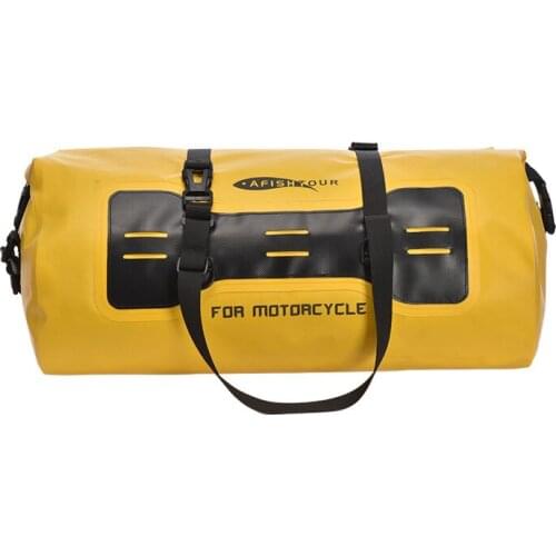 Motorcycle Back Seat Bag Large Capacity Storage Bag 40L Outdoor PVC Dry Sack Bag Waterproof