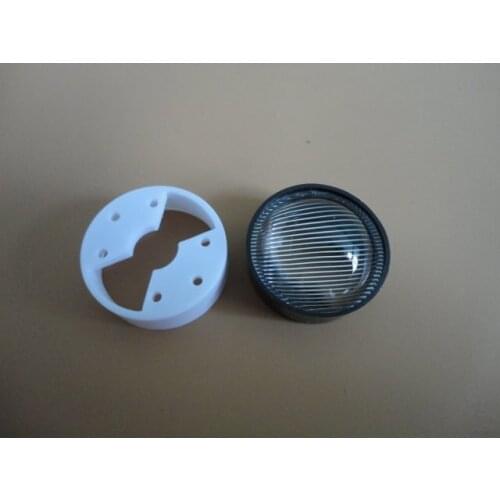 LED lens (with bracket Diameter :24.5MM 70*120 degrees or Diameter :25.5MM 45*110 degrees ) pinstripe convex lens ,1w 3w LENS
