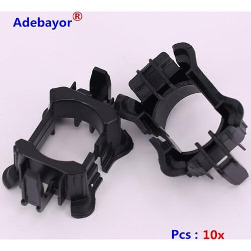 10X Car H7 HID Headlight Base for Citroen Peugeot 508 New Ford Modeo HID Adapter Socket Connector Holder Xenon Bulb Base 035