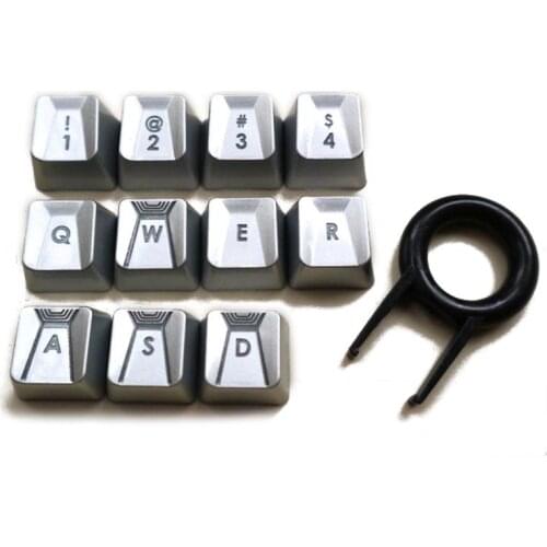 11 keys Backlit Keycap for logitech Romer-G Switch G910 G810 G413 Gpro G512 Mechanical Keyboard Keycap dropshipping