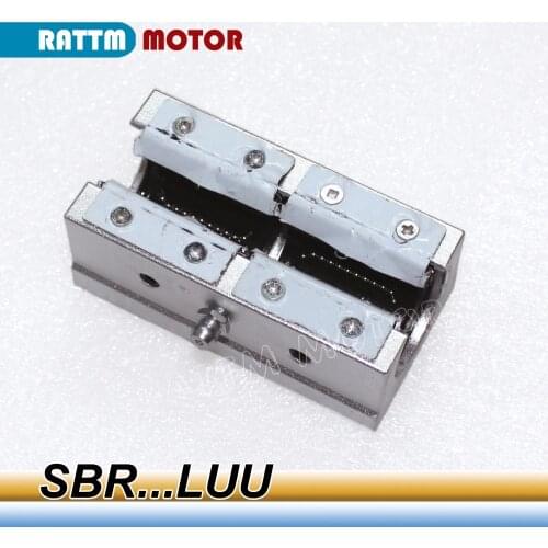 2Pcs SBR...LUU 12/1620/25/30mm Linear Ball Bearing Block CNC Router Lengthened