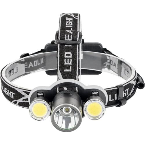 5 Modes Head Lamp Light Torch Night Caving Hiking Camping Flashlight