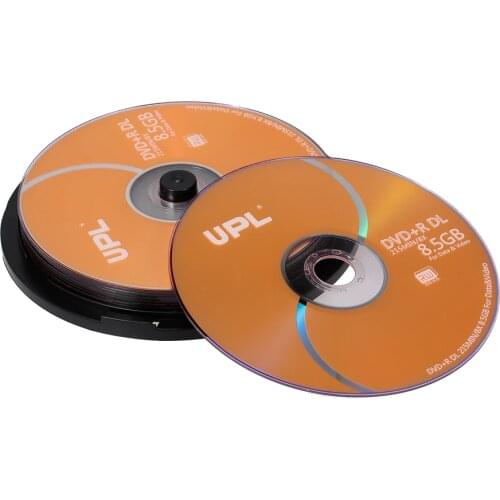 50PCS 215MIN 8X DVD+R DL 8.5GB Blank Disc DVD Disk For Data & Video Suitable for recording up to 215min of DVD quality