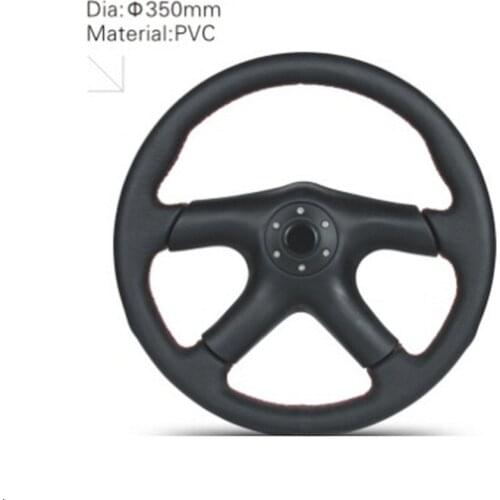 Car Styling Car Modification General PU Steering Wheel 380MM Car Racing Steering Wheels Skidproof Auto Steering Wheel