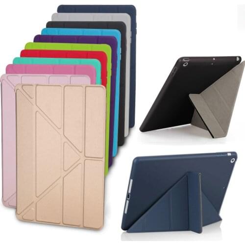 Case Cover for iPad 9.7 2017 Silicone Magnetic Smart Cover Soft TPU Back Protective Case for iPad 2018 cover A1822 A1823