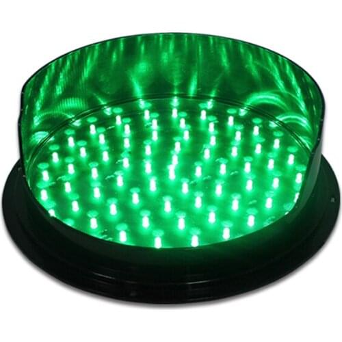 DC12V wholesalse price waterproof 300mm green LED traffic light module for promotion