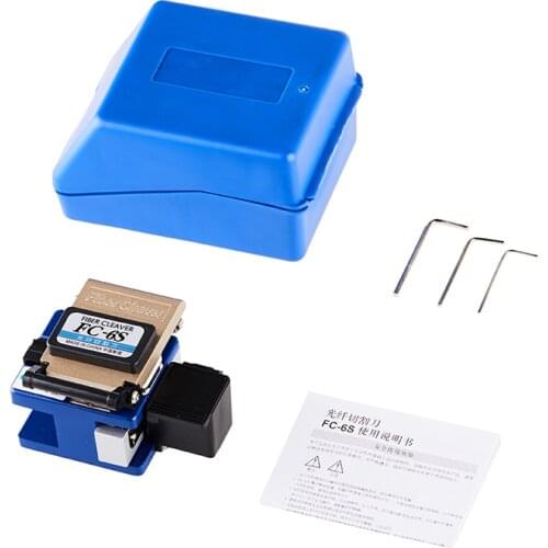 FC-6S Fiber optic Cutter Used in FTTX FTTH Optical Fiber Cleaver FC-6S with 12 Blades Made in China
