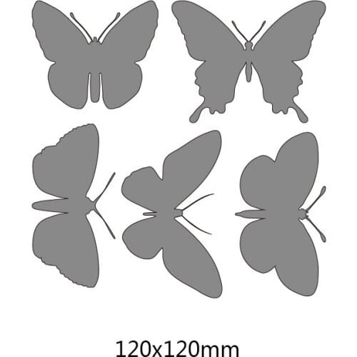 Hot Sale Cartoon Butterfly Carbon Cutting Die Stamp Scrapbooking Household products Embossing Stencial for Home Decoration