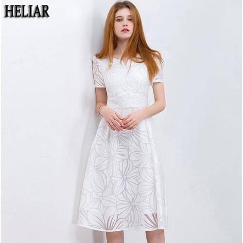 Heliar Summer Short Sleeve Dresses