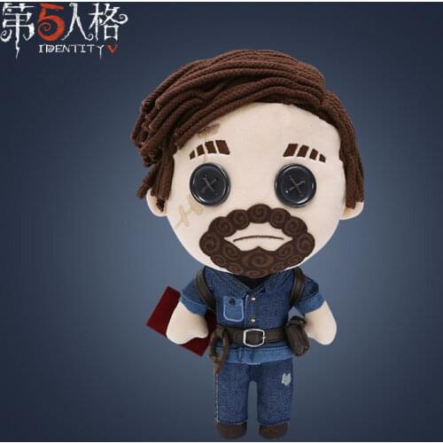 Game Doll Identity V Explorer Kurt Frank Anime Cosplay Dolls Change Suit Dress Up Clothes Doll Plush Stuffed Toy Xmas Gift New