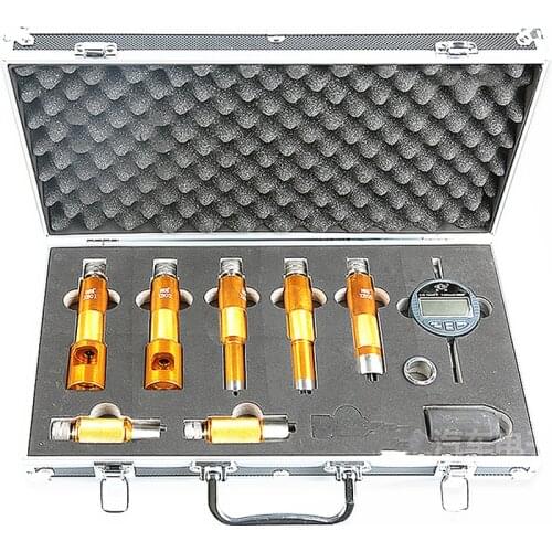 Common rail injector nozzle Valve CRIN1 CRIN2 component travel measurement tool for Armature lift, Needle valve lift measuring