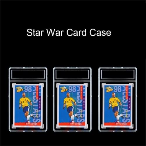 LOT X30pcs Game psa Star Card Identification Box Slab Sleeves Toploader Acrylic Material Trading card Slab