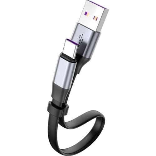 Short 5A usb type c cable for Samsung galaxy s9 s8 huawei P20 lite mate 20 xiaomi 9 usb c charging cable fast charger 3A Android