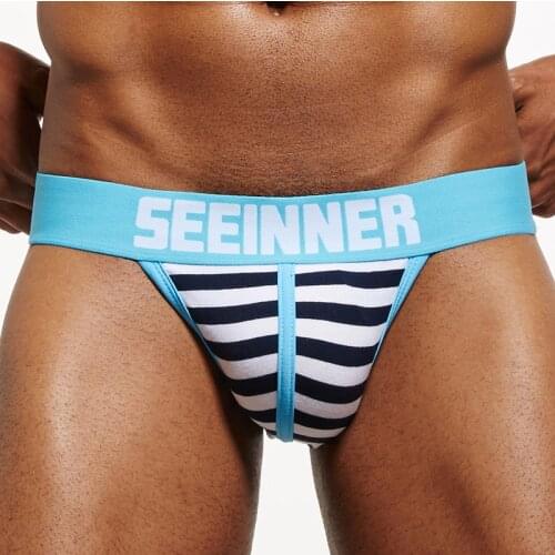 Mens Underwear Sexy Briefs Men High Fork Panties Bikini Cotton Male Underpants Male Sexy Briefs