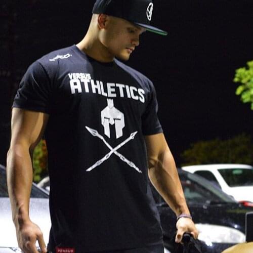 2021 New Arrival Tops Tees Cn(origin) Lyft Fitness Men Short Sports O-neck Print Casual Four Seasons T-shirts