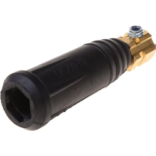 Europe Welder Quick Fitting Male Cable Connector Socket DKJ 10-25 50-70 Plug Adaptor Female Insert Welding Machine Accessories